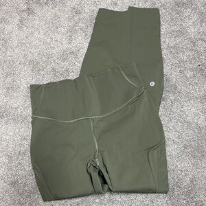 lululemon athletica Olive Green High-Rise Leggings